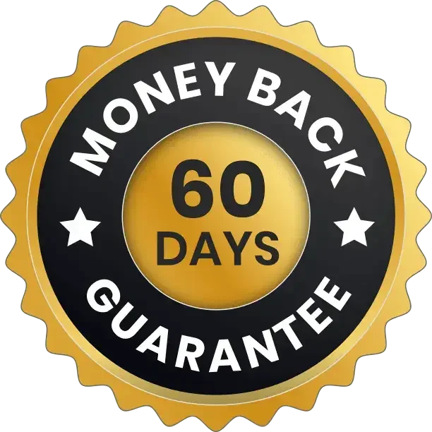 Vivalis 60-day money-back guarantee badge